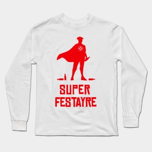 Feria superhero beer Long Sleeve T-Shirt